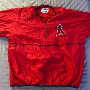 Los Angeles Angels Majestic Pullover Size XL